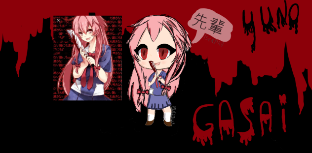 Yuno Gasai      gacha edit