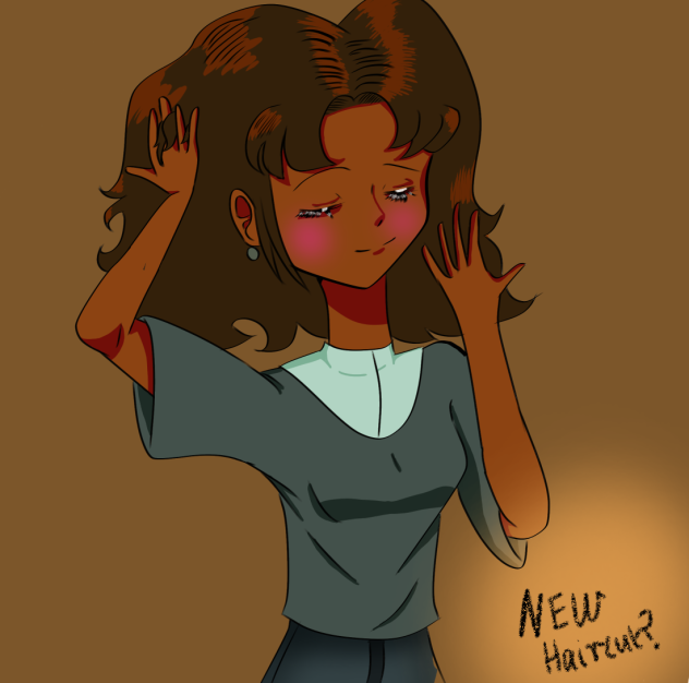 New haircut