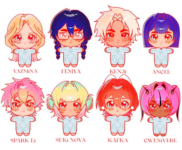 Who’s your favorite ( • ⩊ • )
