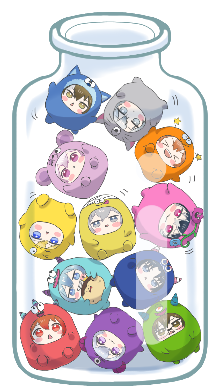 アイナナ モンちゃん瓶詰め - ibisPaint