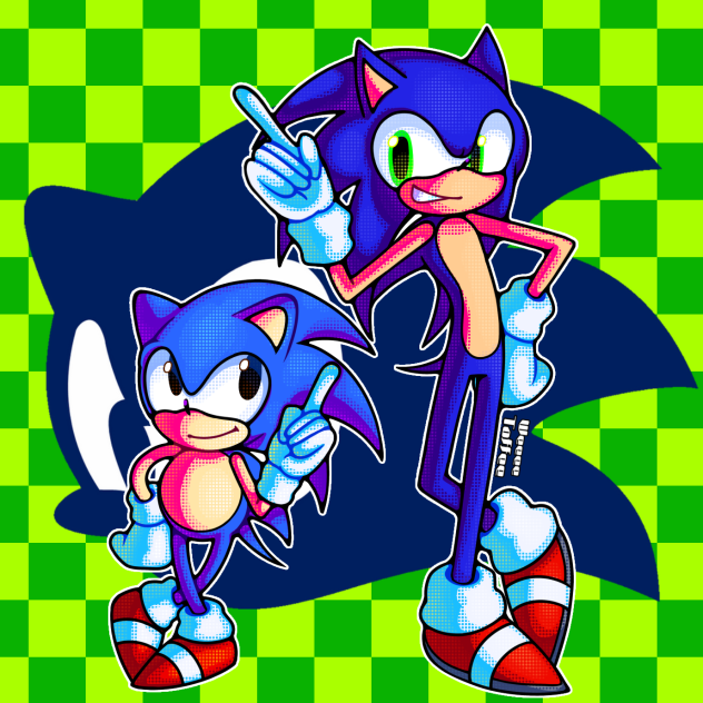 HAPPY BIRTHDAY TO THE BLUE BLUR!!!!!