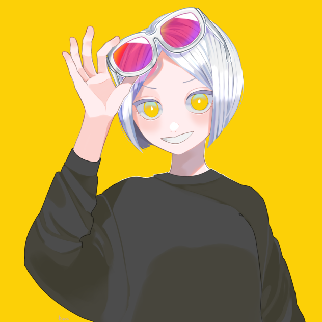 友達に描いた