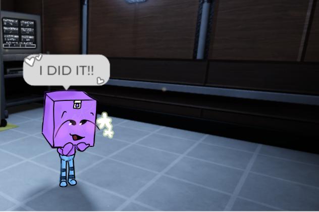 “..I did it!!..”