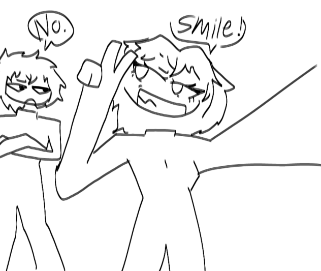 Literally my brother in every photo
