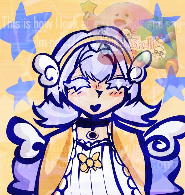 lasso fill tool art of my OC Sora