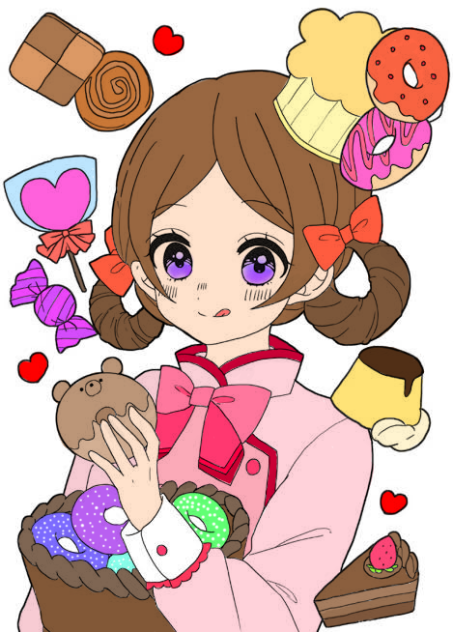 甘いものが大好き