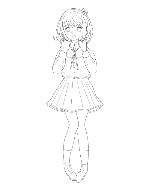 無題695 line art
