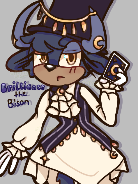 Brilliance the Bison (Sonic Oc)
