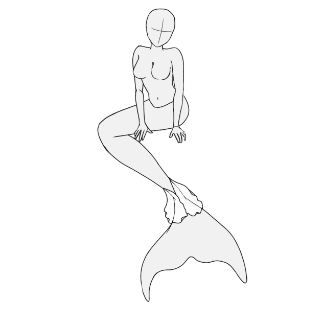 IBM2812 iconic mermaid pose