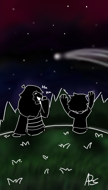 Before the darkness falls