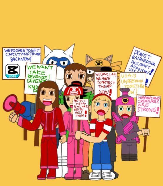 Wendy And Friends Protect CapCut TikTok.