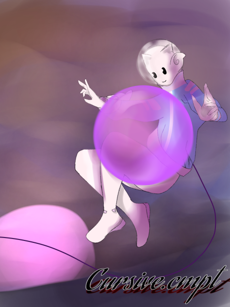 bubble in space - ibisPaint