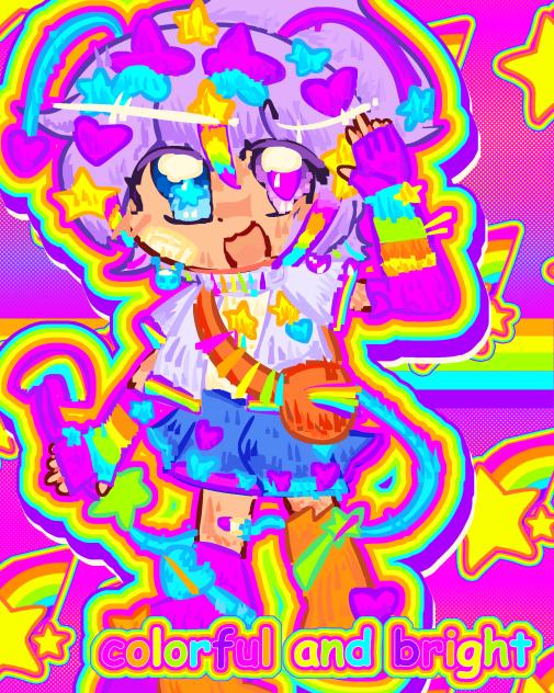 Colorful and Bright - ibisPaint