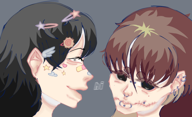 lovely couples - ibisPaint