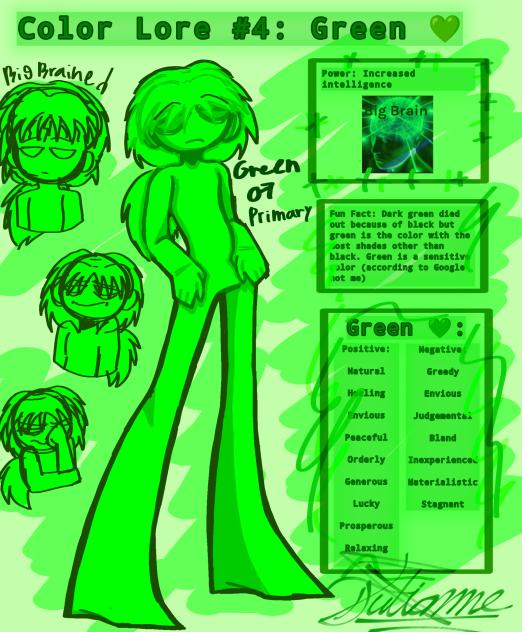 Color Lore #4 - Green