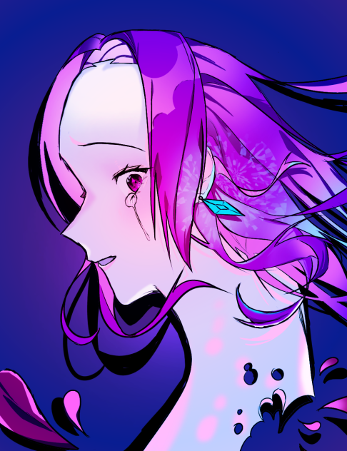 다른 채색스타일의 그림 도저어언