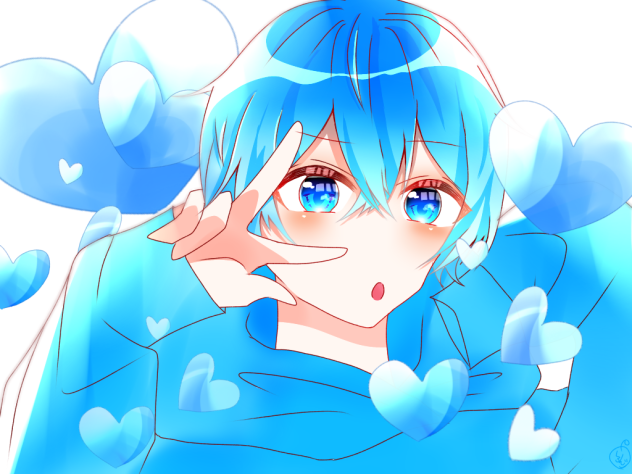 ぴーすっ！💙