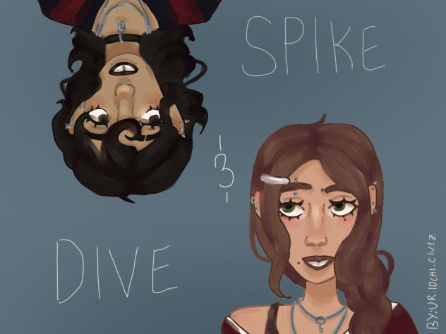 Spike & Dive!!