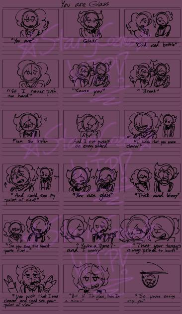 You are Glass storyboard
