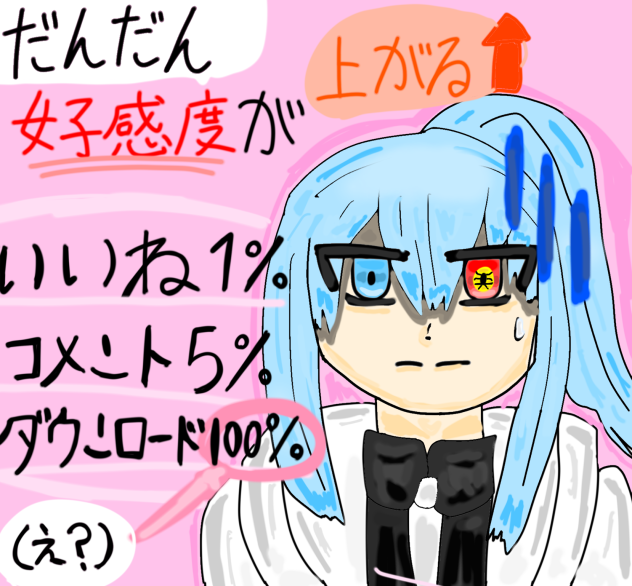 だんだん好感度が上がっていくアビス様