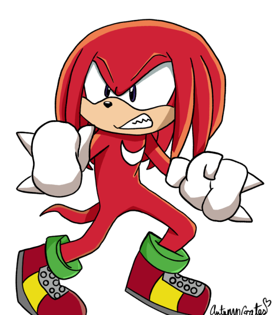Knuckles in Sonic X