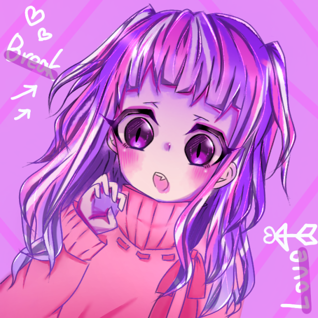 purple