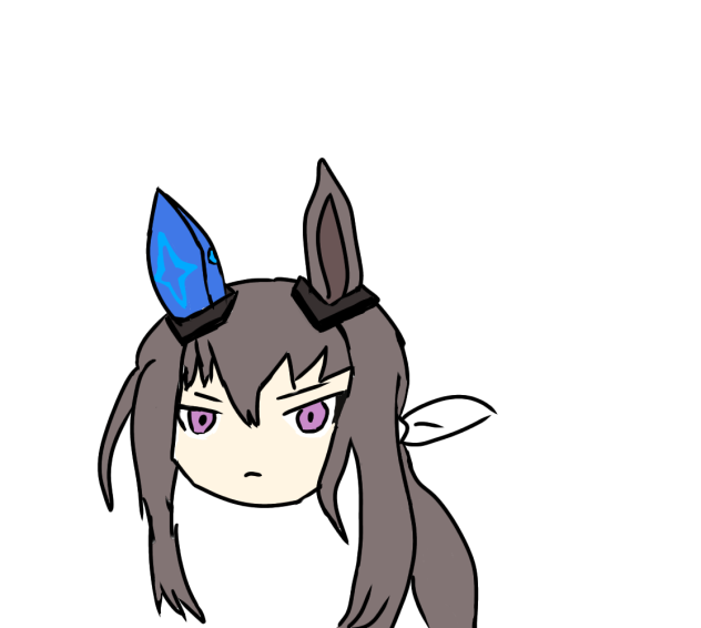 (ちょい落書き)アドマイヤベガ