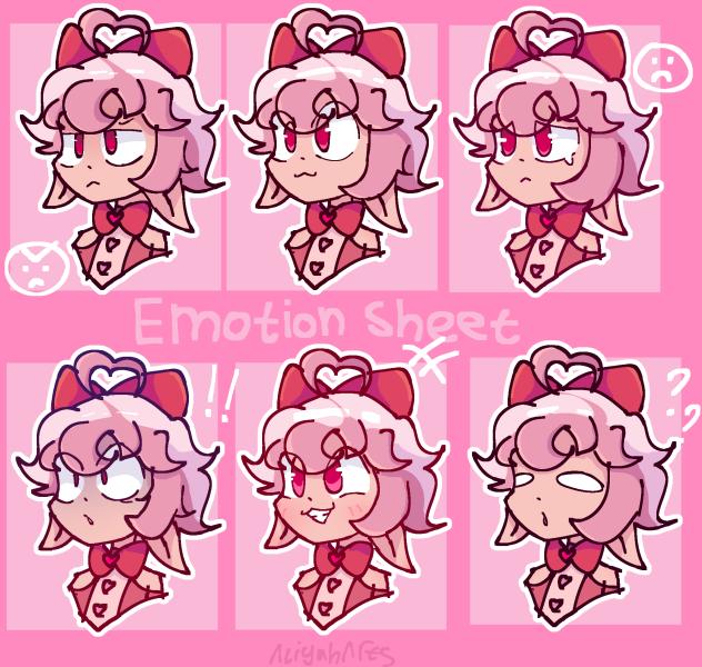beau's emotion sheet