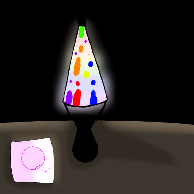 Rainbow Lava Lamp