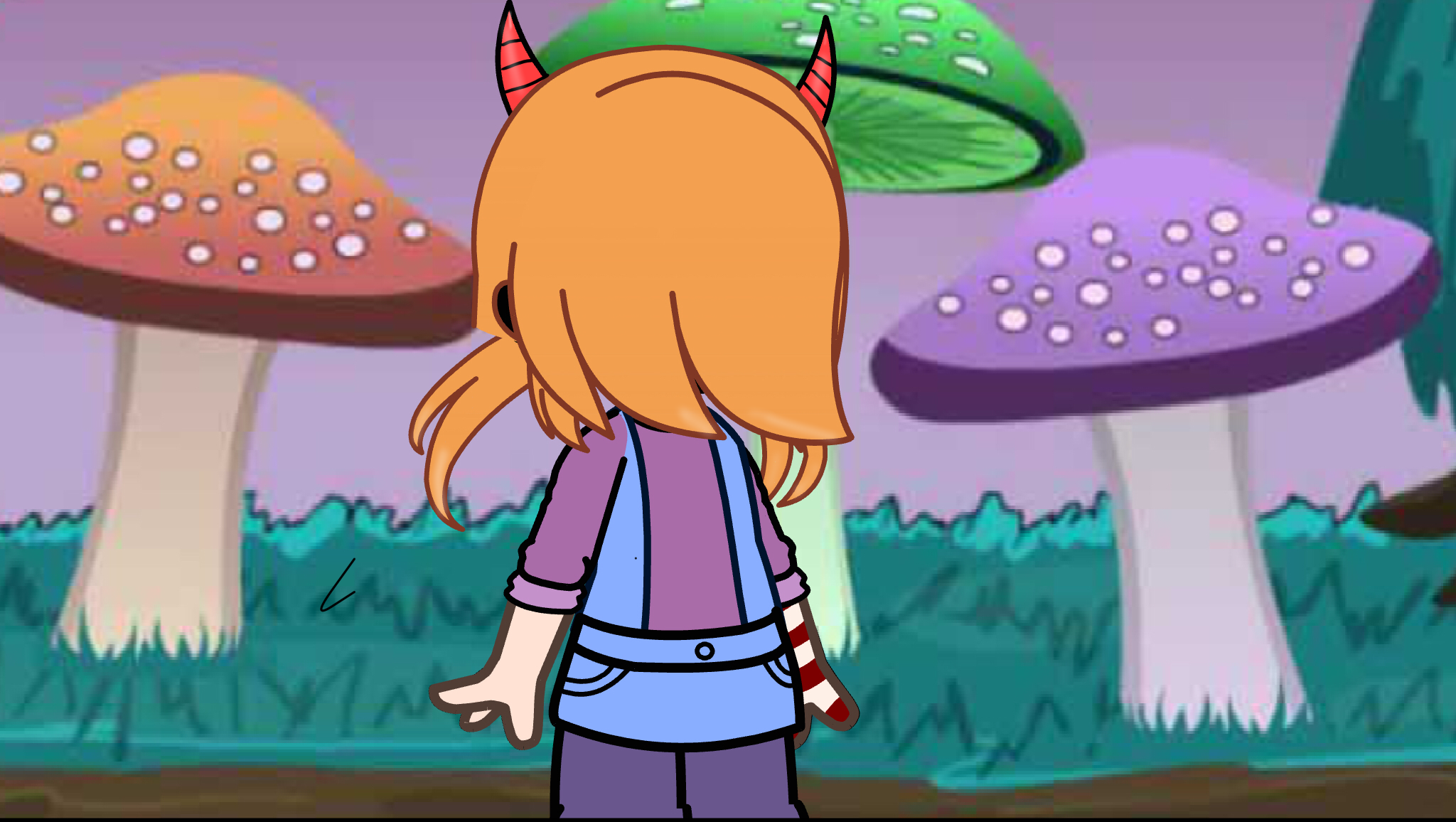 So i tried to make a back edit of Beth - ibisPaint