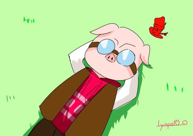 ねっころがります