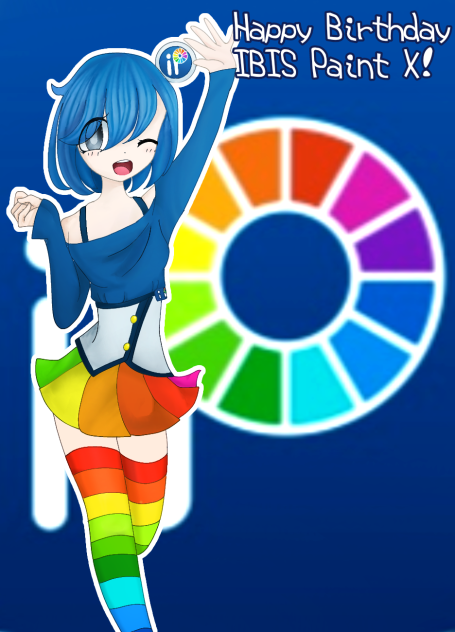 Happy Birthday IBIS Paint X! •^-^•