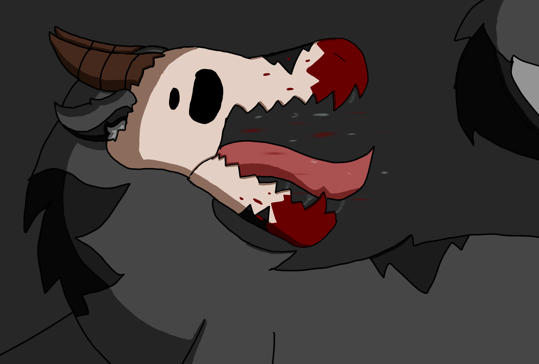 The beast escaped - ibisPaint