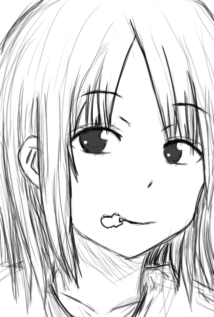 口元にクリーム