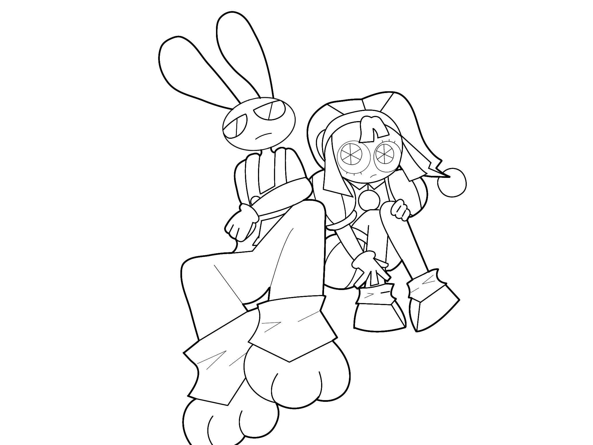 塗り絵！[線画] - ibisPaint