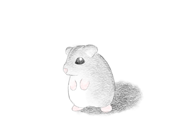 落書きハムスター