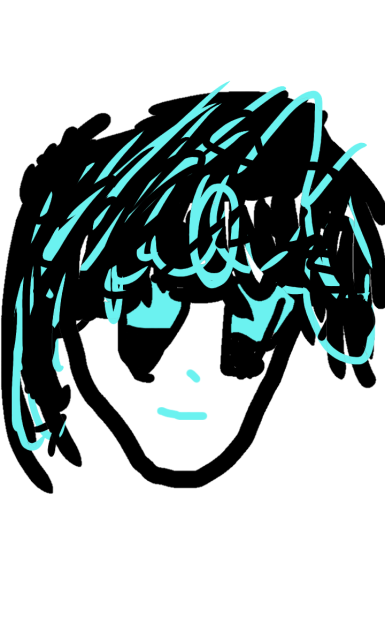 one girl left out like a goste - ibisPaint