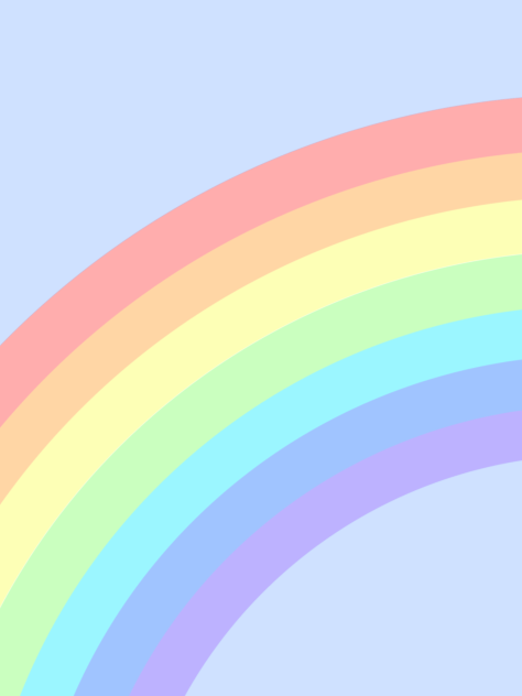 Pastel rainbow 1