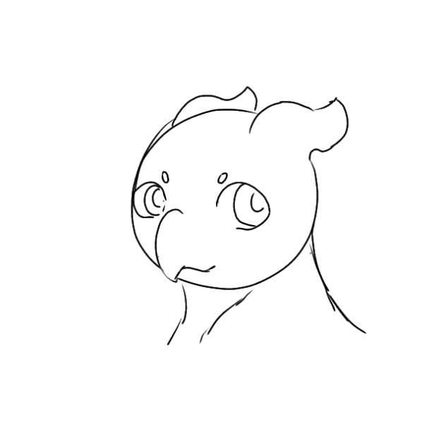 Animation test with Baby dragon - ibisPaint