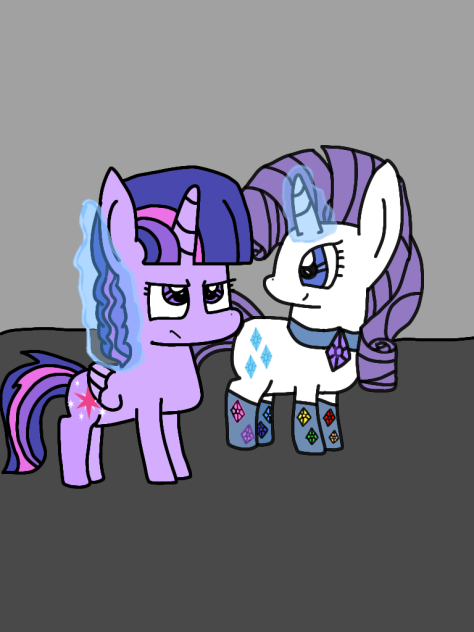 Rarity & Twilight Sparkle