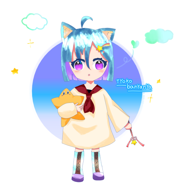 お星様になりたい子猫ちゃん💫⭐️🌟🐱
