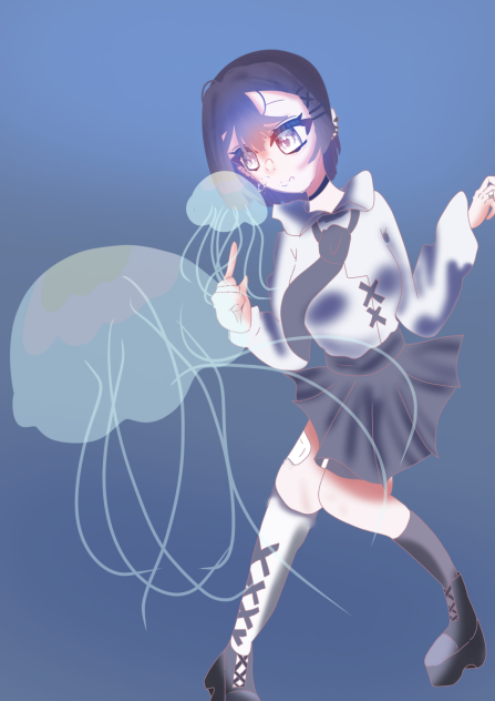 くるみちゃんとクラゲ