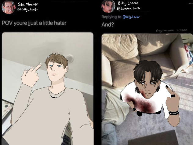 Stu and Billy meme teehee