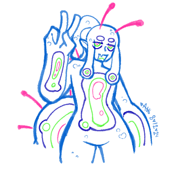 Another Amoeba drawing