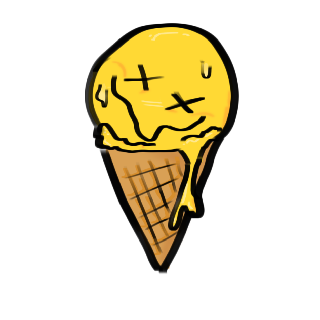 Melting Icecream - ibisPaint