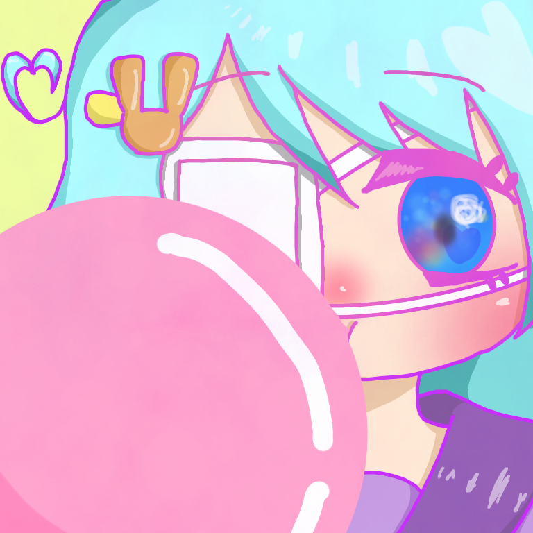 ゆめかわいい風アイコン Ibispaint