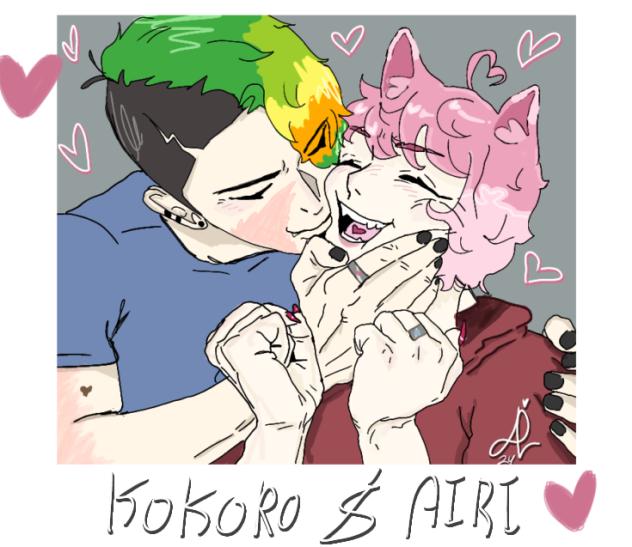 mine and my cousins mha ocs