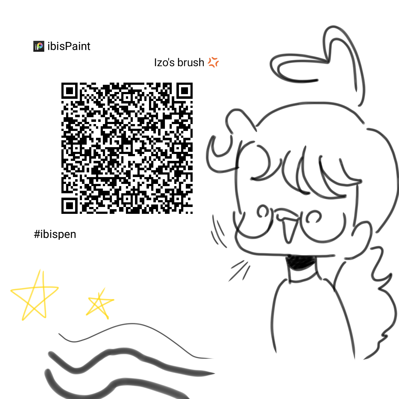 some random brush I made - ibisPaint