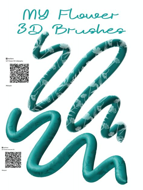 MY Flower 3D Brushes