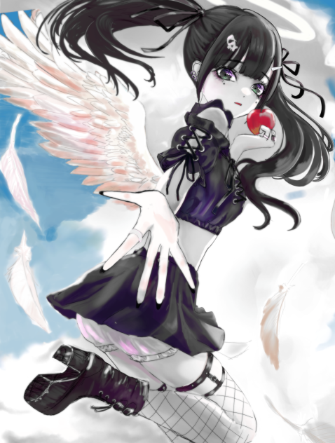 天使　黒❤